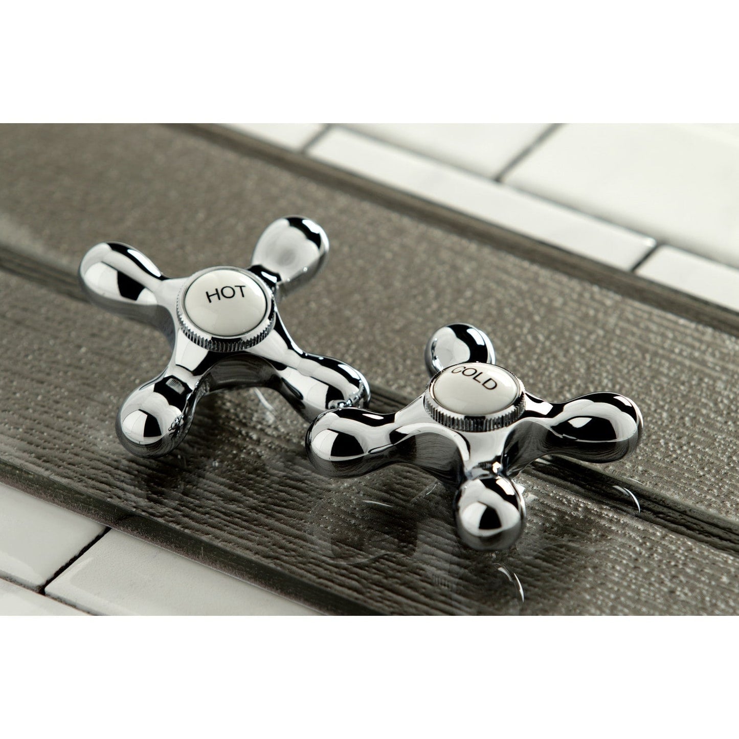 Heritage Bridge Kitchen Faucet with Brass Sprayer