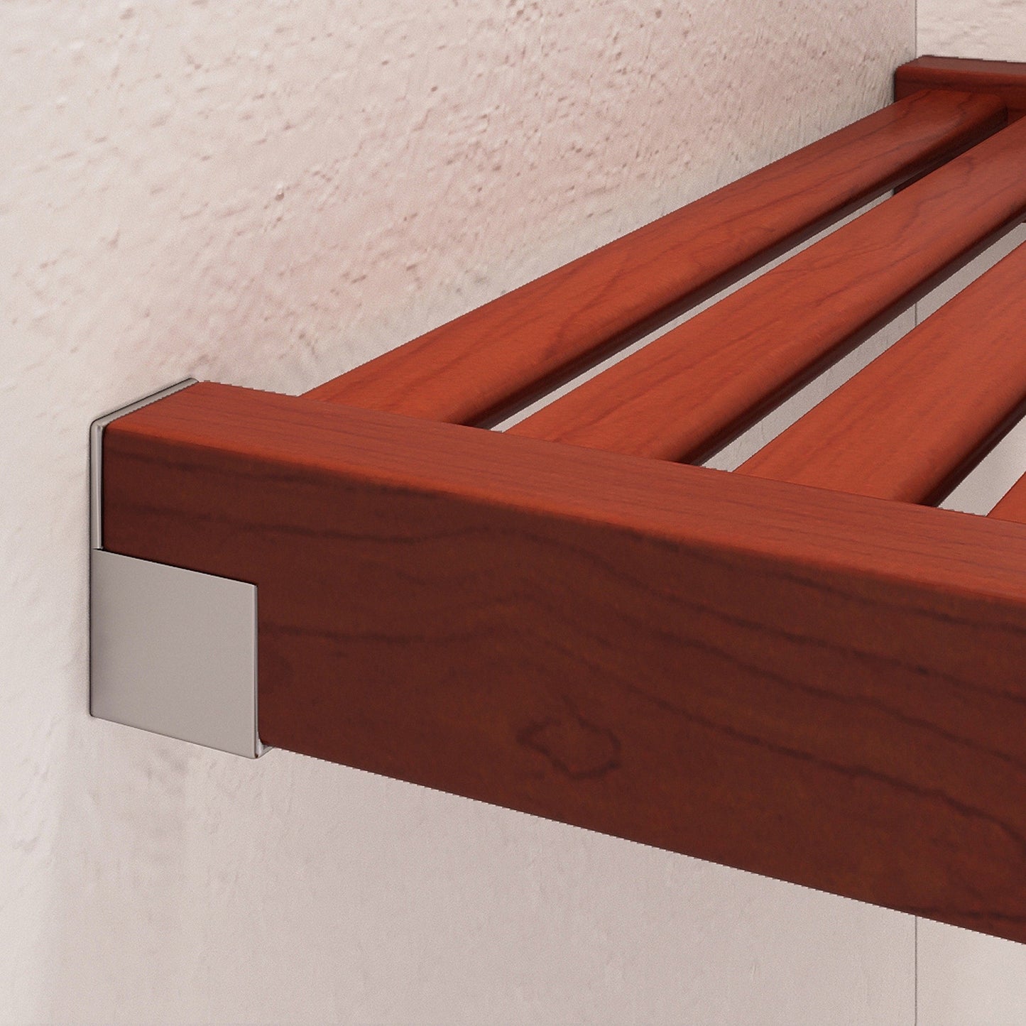 Système de placard intégré Simplicity en bois massif John Louis Home en acajou rouge