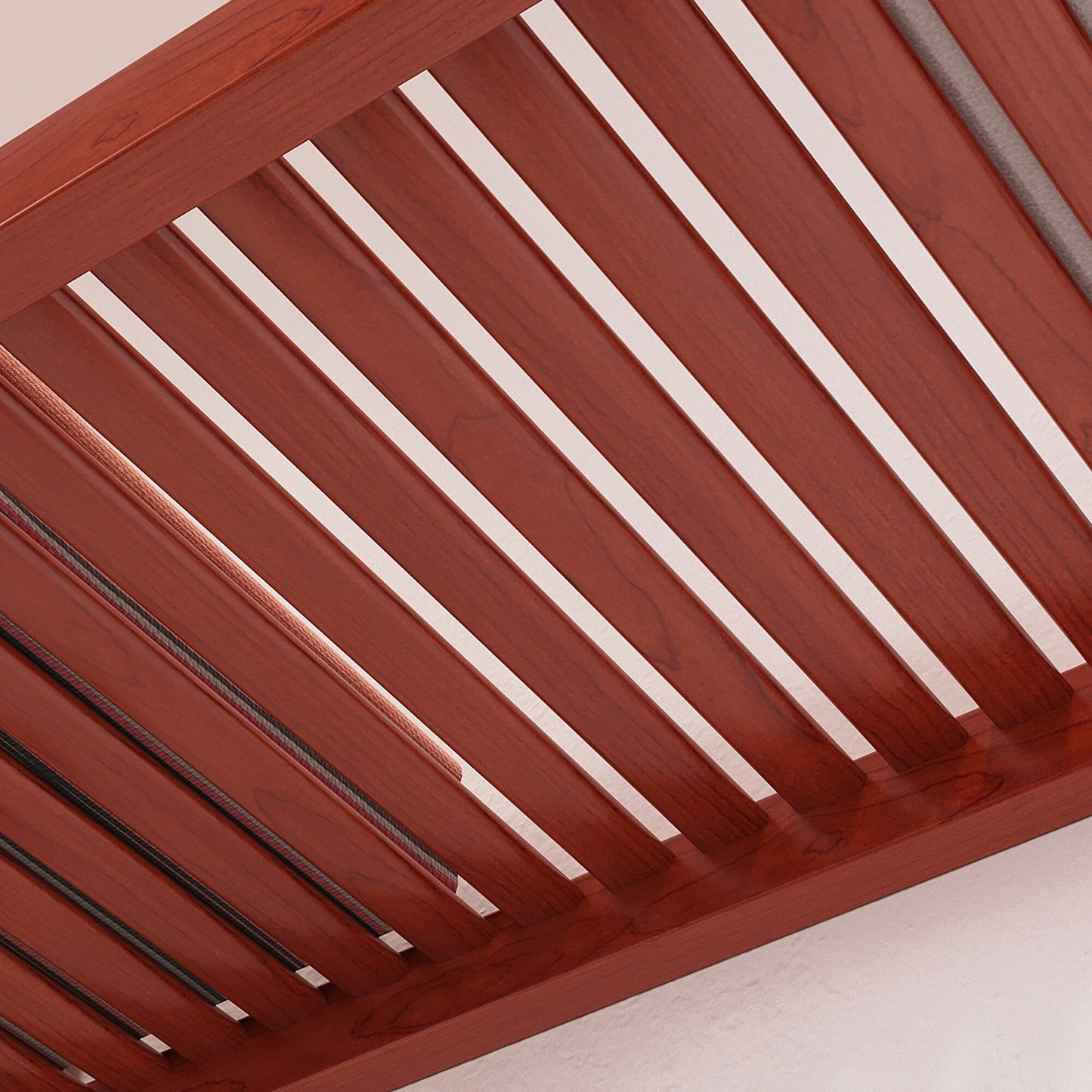 Système de placard intégré Simplicity en bois massif John Louis Home en acajou rouge