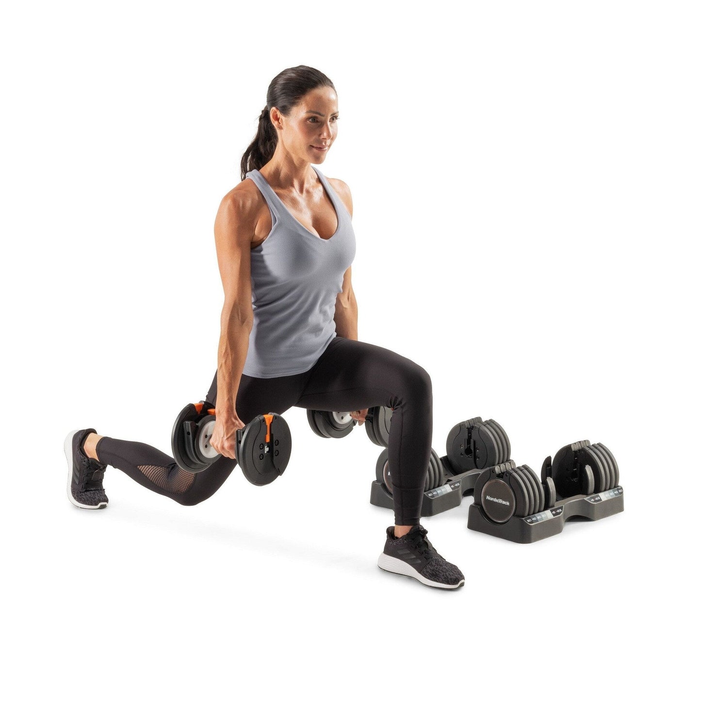 Ensemble d'haltères NordicTrack 55 lb Select-a-Weight