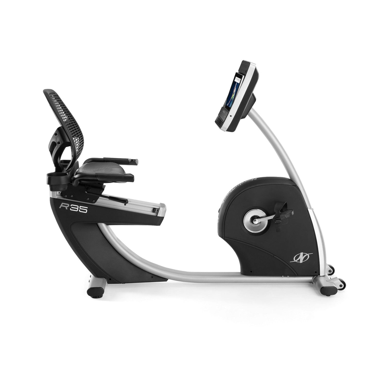 NordicTrack Commercial Series R35 ; vélo d'exercice allongé compatible iFIT avec écran tactile 14 pouces
