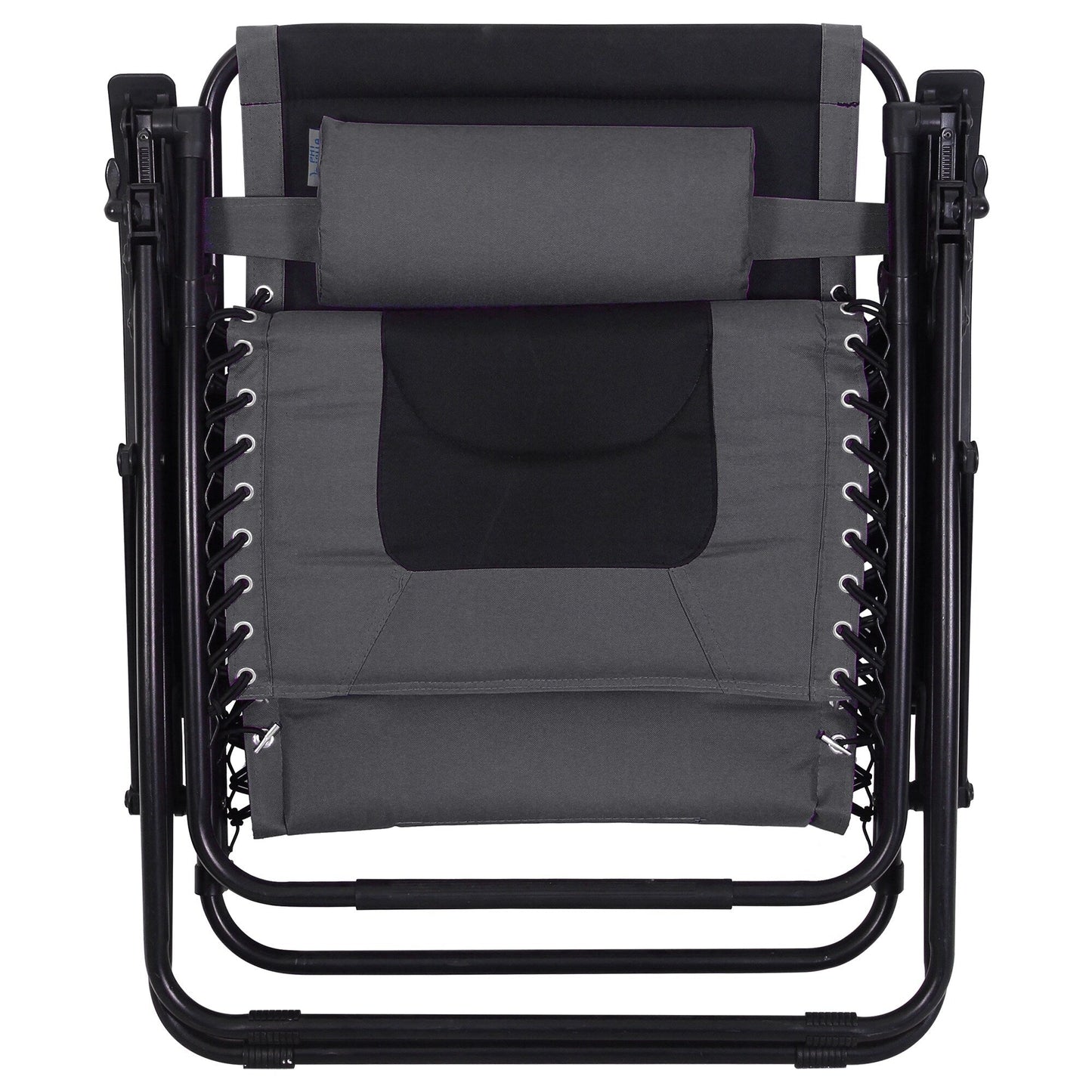 Fauteuil de salon surdimensionné XL rembourré à gravité zéro, accoudoirs larges, inclinable et réglable avec porte-gobelet - N/A