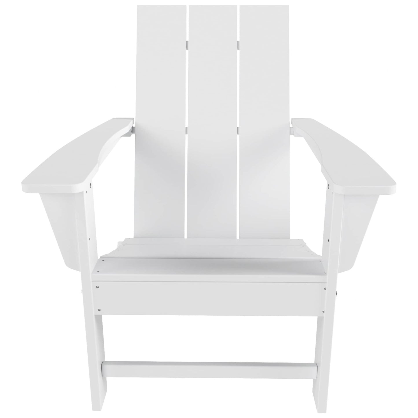 Chaise Adirondack pliante Polytrends Shoreside moderne et écologique, idéale pour les commerces et les résidences, toutes saisons