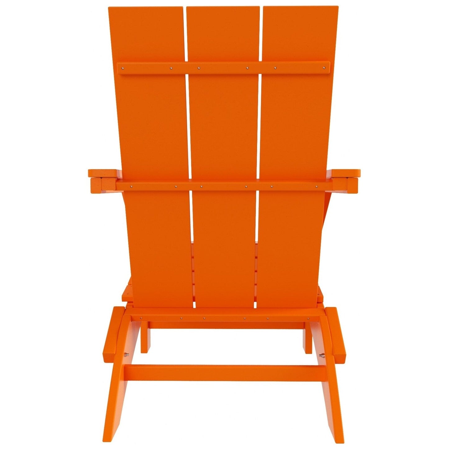 Chaise Adirondack pliante Polytrends Shoreside moderne et écologique, idéale pour les commerces et les résidences, toutes saisons