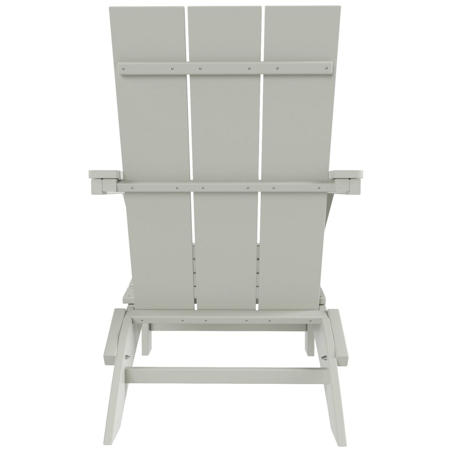 Chaise Adirondack pliante Polytrends Shoreside moderne et écologique, idéale pour les commerces et les résidences, toutes saisons