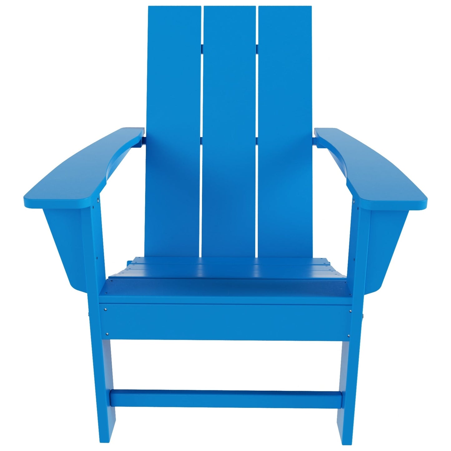 Chaise Adirondack pliante Polytrends Shoreside moderne et écologique, idéale pour les commerces et les résidences, toutes saisons