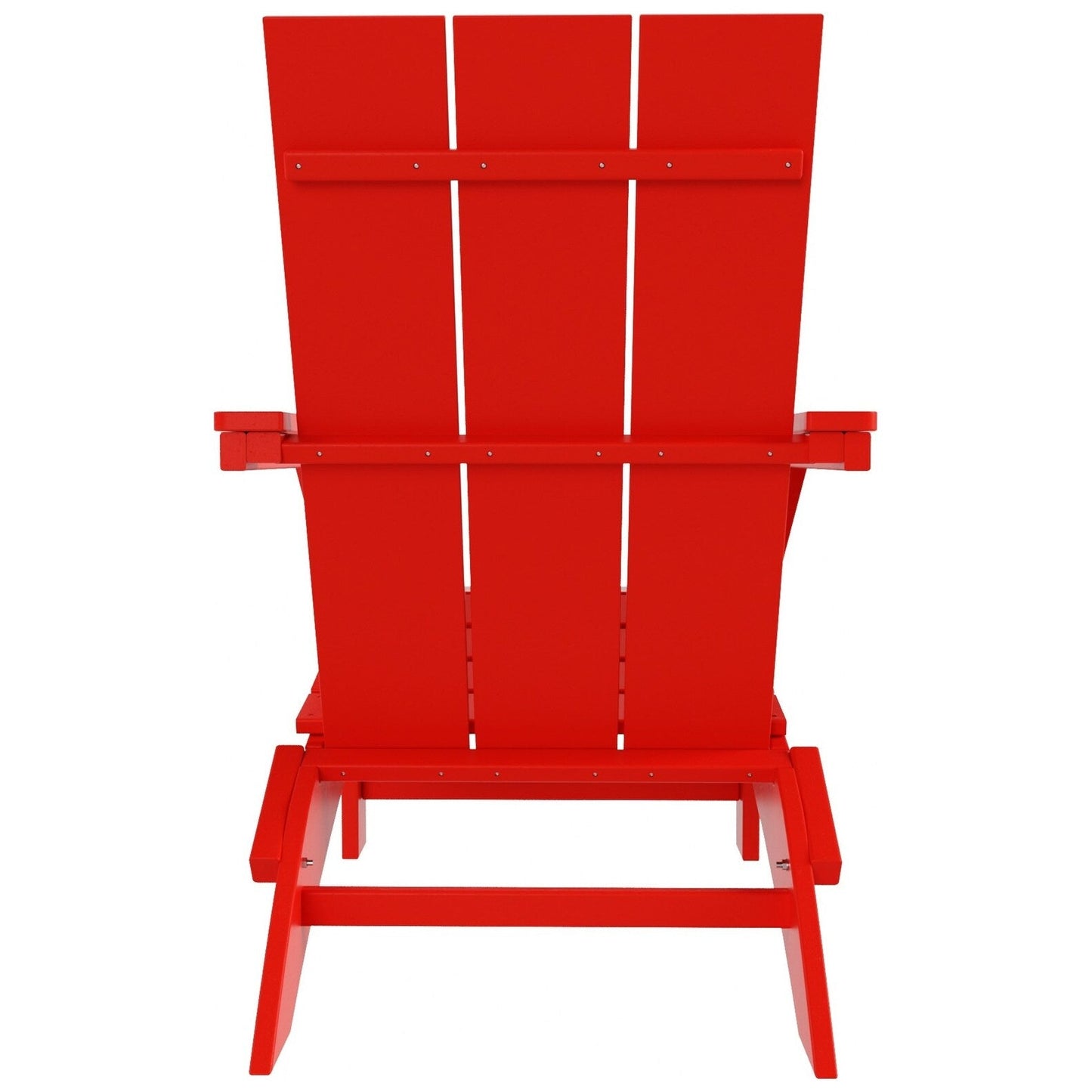 Chaise Adirondack pliante Polytrends Shoreside moderne et écologique, idéale pour les commerces et les résidences, toutes saisons