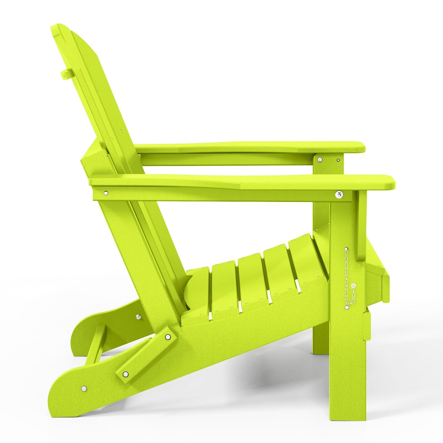 Chaises pliantes Adirondack Polytrends Laguna résistantes aux intempéries (lot de 2)