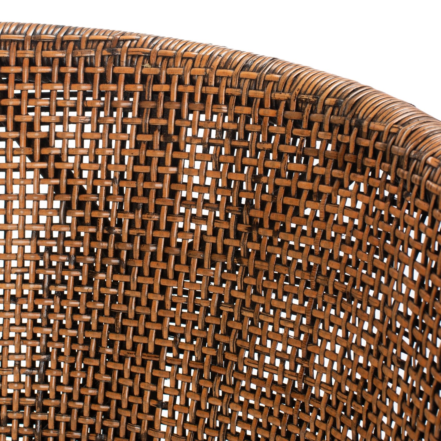 Tabouret de bar en rotin SAFAVIEH Virona de 76 cm (22,3 po l x 20,5 po l x 39 po H)