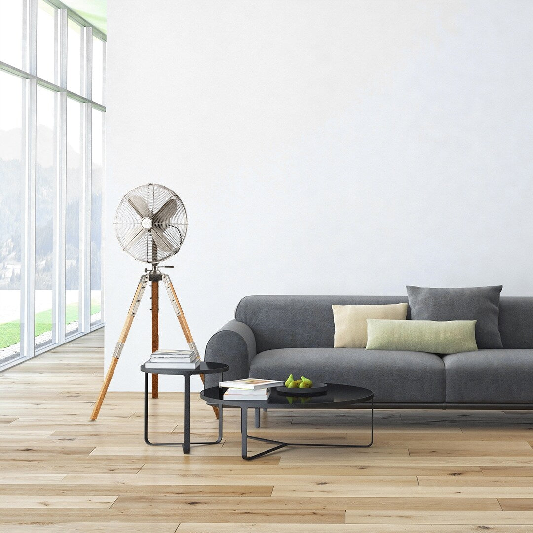 Ventilateur sur pied Star Fans Star Tripod 16 pouces avec pieds en bois