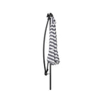 10 Ft. Solar Power Lighted Patio Umbrella with Base Stand
