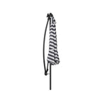 10 Ft. Solar Power Lighted Patio Umbrella with Base Stand