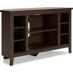 Meuble TV d'angle Camiburg - Marron chaud