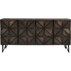 Meuble TV Chasinfield - Marron foncé