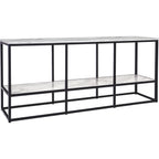 Meuble TV Donnesta - Gris/Noir