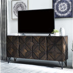 Meuble TV Chasinfield - Marron foncé