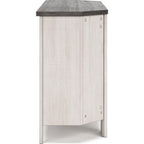 Meuble TV d'angle Dorrinson - Bicolore