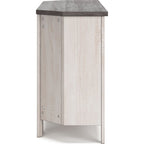 Meuble TV d'angle Dorrinson - Bicolore