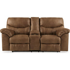 Causeuse inclinable Boxberg avec console - Écorce