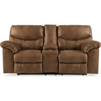 Causeuse inclinable Boxberg avec console - Écorce