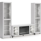 Meuble de divertissement 3 pièces Brollevi - Blanc