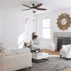 48 Honeywell Carmel Ceiling Fan with Integrated Light and Remote