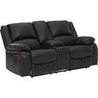 Causeuse inclinable avec console Calderwell - Noir