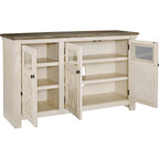 Meuble TV Bolanburg - Blanc/Gris patiné