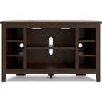 Meuble TV d'angle Camiburg - Marron chaud