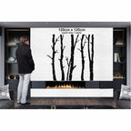 5 Dry Tree Metal Wall Decor for Home and Outside