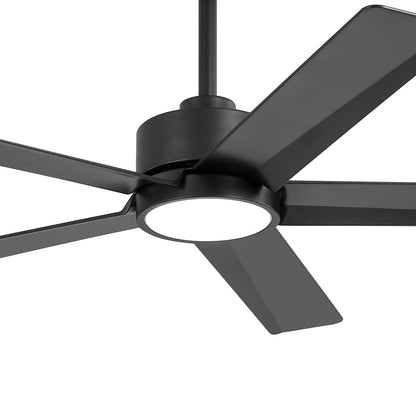 Breezary 65/52/42 5-Blade LED Ceiling Fan with Light Kit and Remote