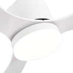 52 Inch LED Ceiling Fan with Lights Remote(3-Blade)