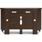 Meuble TV d'angle Camiburg - Marron chaud