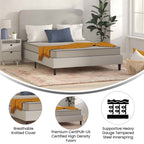Medium Tight Top Innerspring Hybrid Mattress