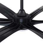 72-inch Driftwood 6-Blade Large DC Ceiling Fan with Light and Remote