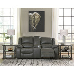 Causeuse inclinable avec console Calderwell - Gris