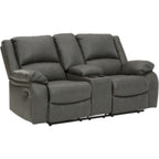 Causeuse inclinable avec console Calderwell - Gris