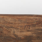 Athena Extra Large Oblong Black-Brown Reclaimed Wood Bowl - 26.0L x 10.0W x 7.0H