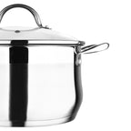 Bergner 12-Piece Stainless Steel Dishwasher Safe Induction Ready Set