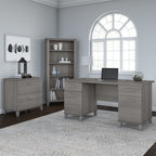 Bush Furniture Somerset Tall 5 Shelf Bookcase with Adjustable Shelves
