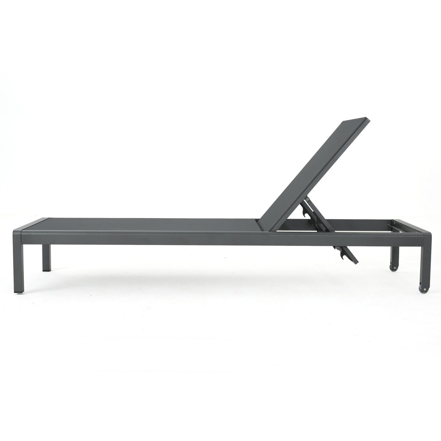 Cape Coral Outdoor Aluminum Chaise Lounge (Set of 2) by Christopher Knight Home - 77.56 D x 25.20 W x 11.80 H
