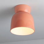 Ceramic Hourglass Flush-Mount