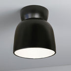 Ceramic Hourglass Flush-Mount