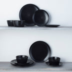 Noritake Colorscapes Swirl 12-Piece Coupe Dinneware Set, Service For 4