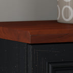 Fairview Storage Cabinet with Doors and Shelves by Bush Furniture - 31.73L x 12.76W x 30.71H