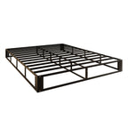 CraftPorch Upholstered Linen Metal Box Spring