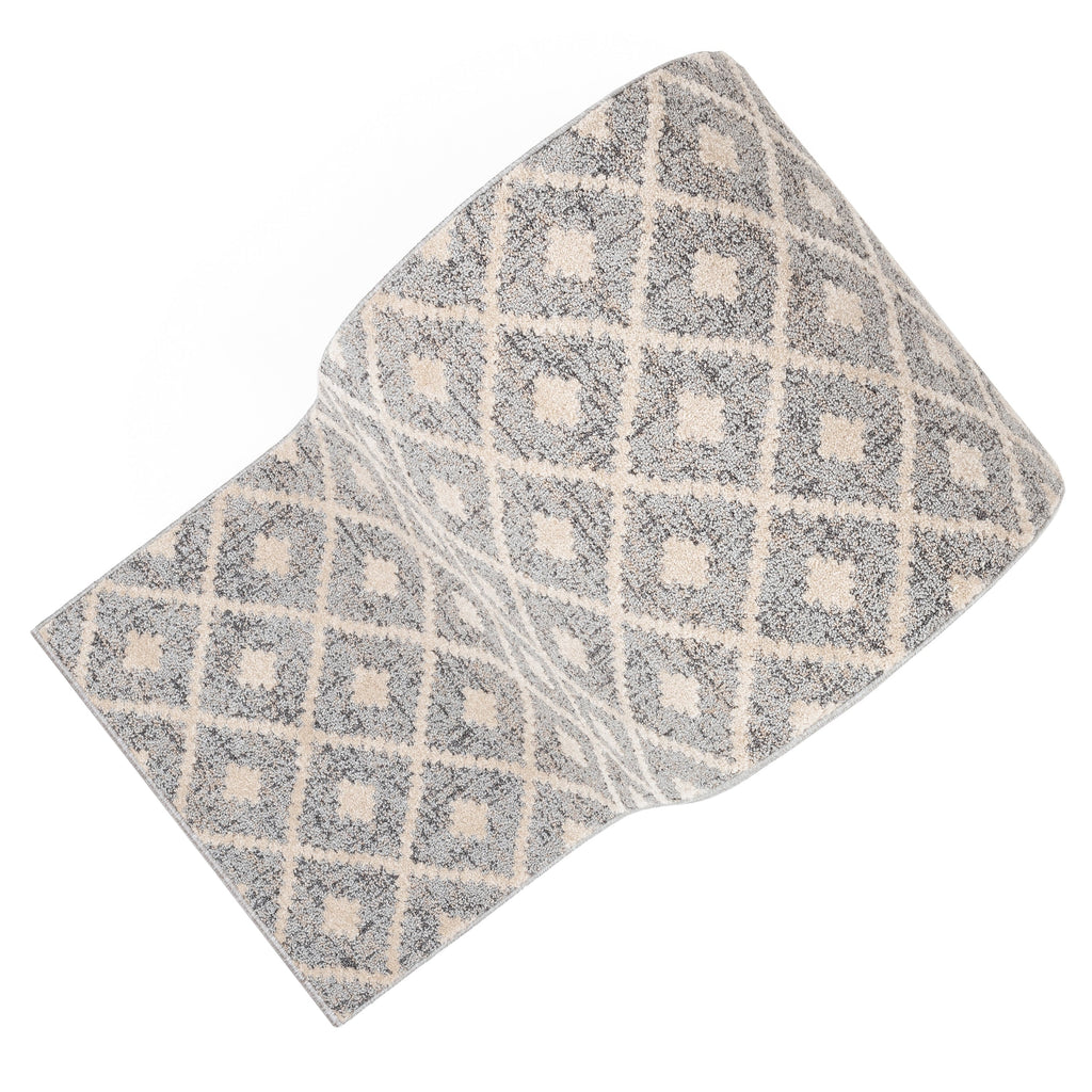 Custom Size Runner Harlow Trellis Modern Hallway Stair Rug