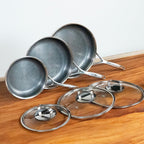 DiamondClad 6pc Hybrid Nonstick Frying Pan Cookware Set