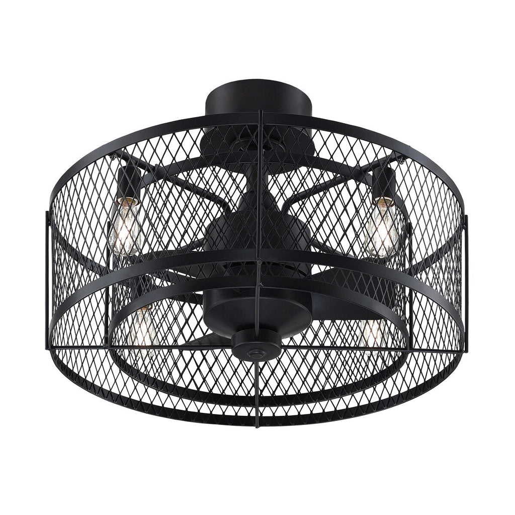Fanimation Studio Collection Vintere Aged Bronze 4-light Ceiling Fan