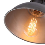 3-Light Industrial Farmhouse Dome Pendant Metal Linear Kitchen Island Pendant Light Oil Rubbed Bronze Finish